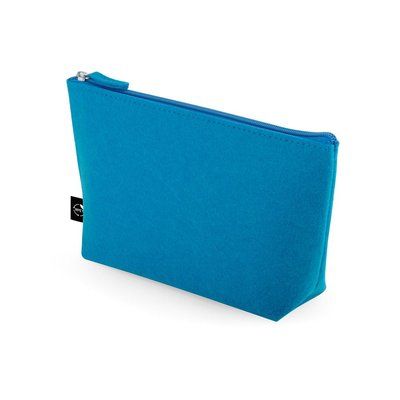 Bolsa multiusos de fieltro reciclado Azul Claro