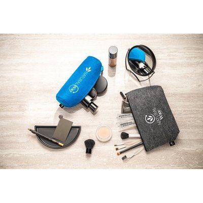 Bolsa multiusos de fieltro reciclado