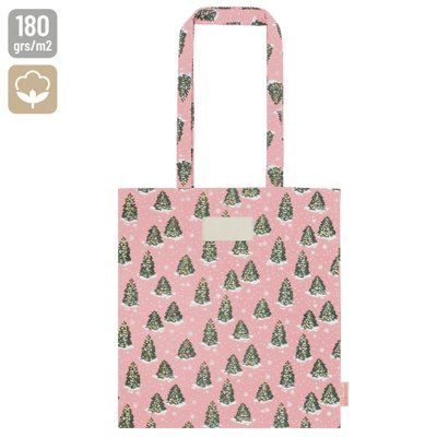 Bolsa navideña de algodón reciclado
