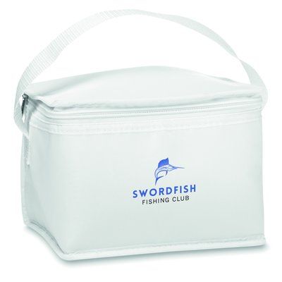 Bolsa nevera para 6 latas con ribetes en non woven