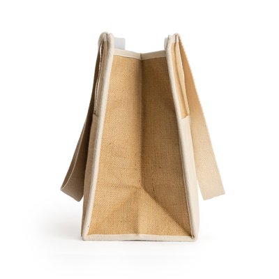 Bolsa nevera de yute laminado