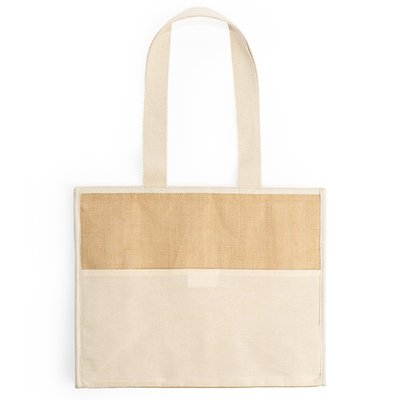 Bolsa nevera de yute laminado