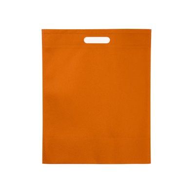Bolsa non-woven 80 g resistente Naranja Talla Única Adulto