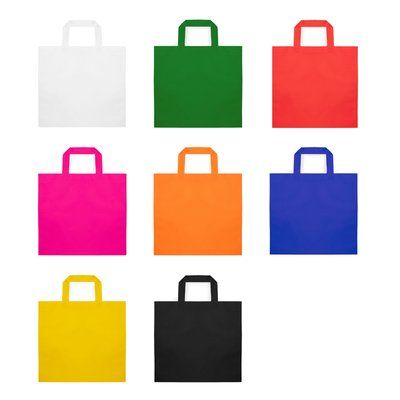 Bolsa non-woven 80g/m² con asas cortas