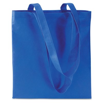 Bolsa non-woven de asas largas Azul Royal