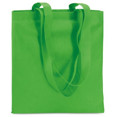 Bolsa non-woven de asas largas Verde