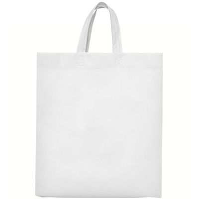 Bolsa non woven con fuelle y asa corta