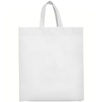 Bolsa non woven con fuelle y asa corta