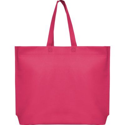 Bolsa non woven con fuelle termosellada Roseton 54x40x10cm