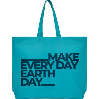 Bolsa non woven con fuelle termosellada