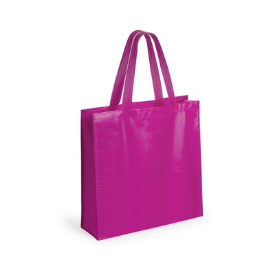 Bolsa non-woven laminado en acabado mate Fucsi