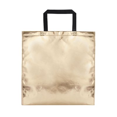Bolsa en non-woven laminado de acabado metalizado Dor