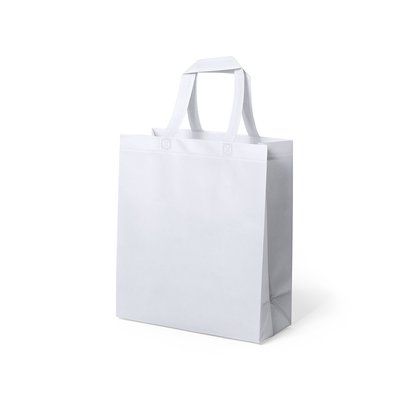 Bolsa non-woven laminado de asas cortas reforzadas Bla