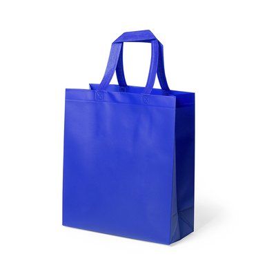 Bolsa de non woven laminado extra resistente Azul