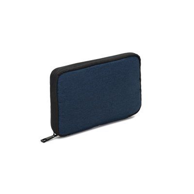 Bolsa organizadora de poliéster reciclado para accesorios Azul