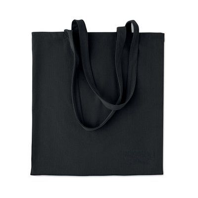 Bolsa de pana 220 gr con asas largas Negro