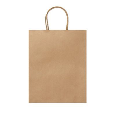 Bolsa papel 110 g/m² Crudo Talla Única Adulto