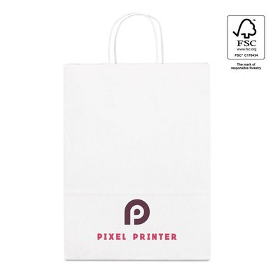 Bolsa de Papel Kraft 90g Blanca