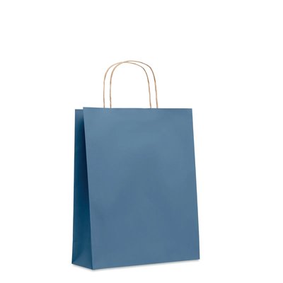 Bolsa de Papel Mediana 25x32 Azul