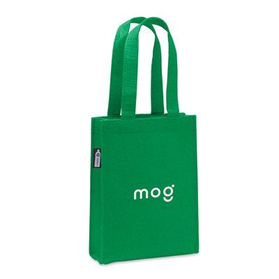 Bolsa pequeña de fieltro de asas cortas