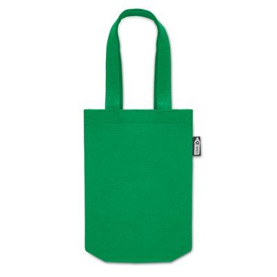 Bolsa pequeña de fieltro de asas cortas