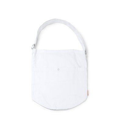 Bolsa petate de algodón reciclado Blanco