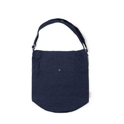 Bolsa petate de algodón reciclado Marino