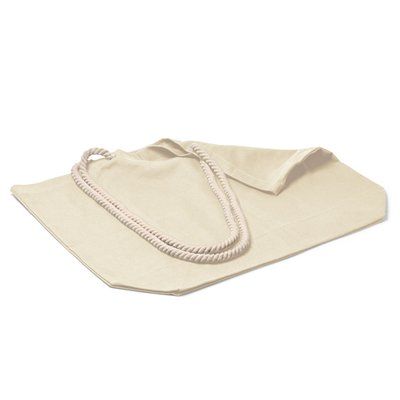 Bolsa de playa algodón con asas largas