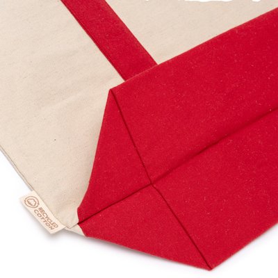 Bolsa de playa de algodón reciclado 280 g/m²