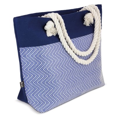 Bolsa de playa con asas de cordón