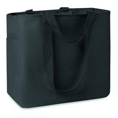 Bolsa de playa con bolsillo interior con cremallera y asa larga y corta