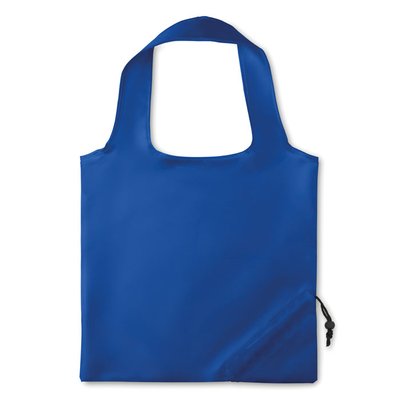 Bolsa Plegable 210D con Cordón Azul Royal