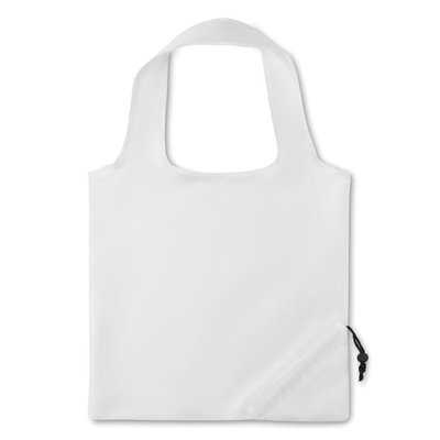 Bolsa Plegable 210D con Cordón Blanco