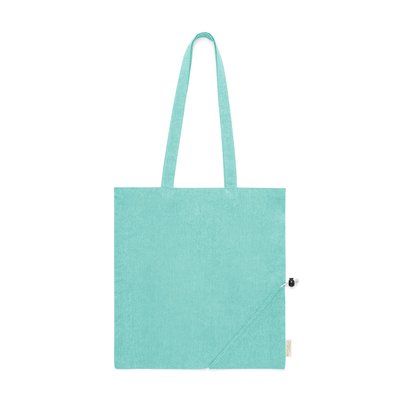 Bolsa Plegable de Algodón con Asas Largas Ver