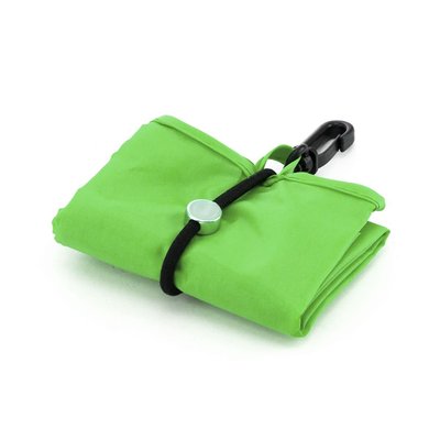 Bolsa plegable color fluorescente de poliéster 190t 42,5 x 38 x 7 cm