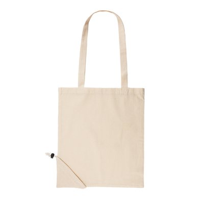 Bolsa plegable con cordón ajustable