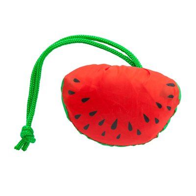 Bolsa plegable con diseño de frutas Sandia Talla Única Adulto