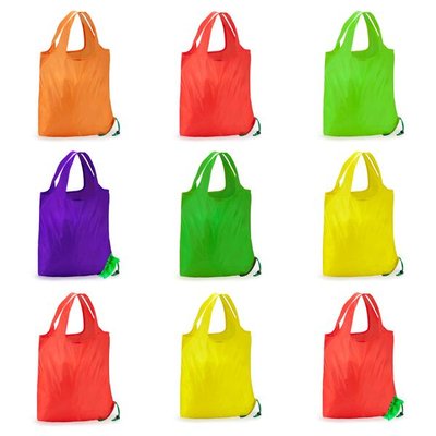 Bolsa plegable con diseño de frutas