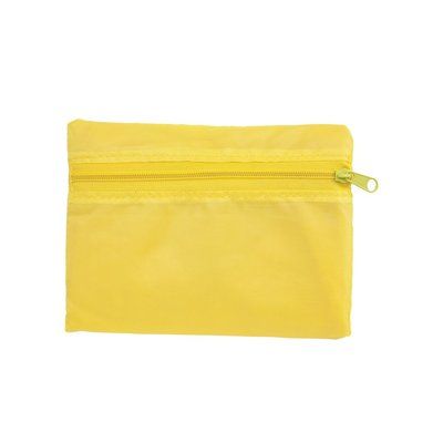 Bolsa plegable kima en poliéster 190t 40 x 37 x 6 cm Amarillo