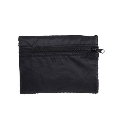 Bolsa plegable kima en poliéster 190t 40 x 37 x 6 cm Negro