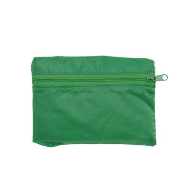 Bolsa plegable kima en poliéster 190t 40 x 37 x 6 cm Verde