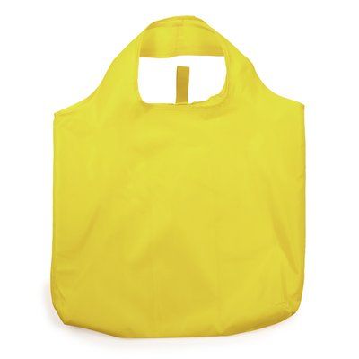 Bolsa plegable de poliéster suave Amarillo Talla Única Adulto