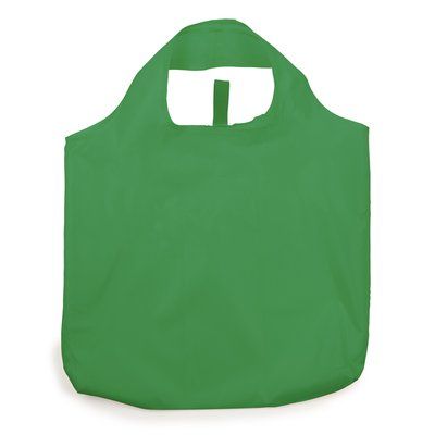 Bolsa plegable de poliéster suave Verde Helecho