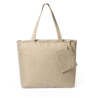 Bolsa de Poliéster con Cremallera y Neceser Natu