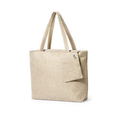 Bolsa de Poliéster con Cremallera y Neceser