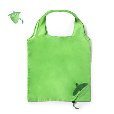 Bolsa de poliéster promocional plegable en forma de fruta