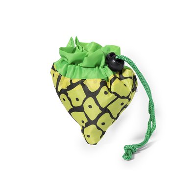 Bolsa de poliéster promocional plegable en forma de fruta