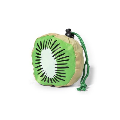 Bolsa de poliéster promocional plegable en forma de fruta