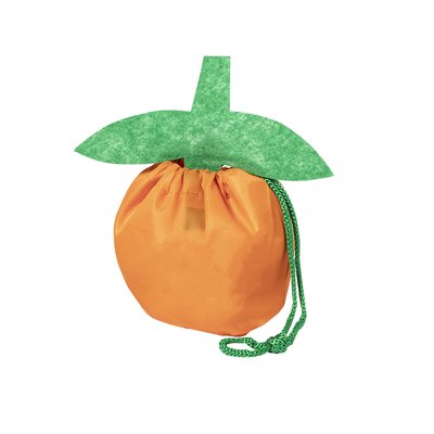 Bolsa de poliéster promocional plegable en forma de fruta