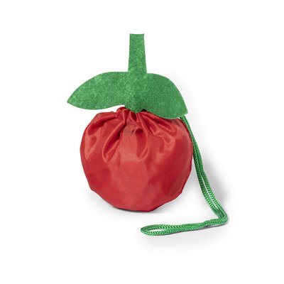 Bolsa de poliéster promocional plegable en forma de fruta